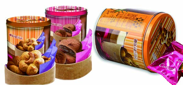 年貨食品餅干鐵盒包裝 年貨食品餅干鐵盒包裝