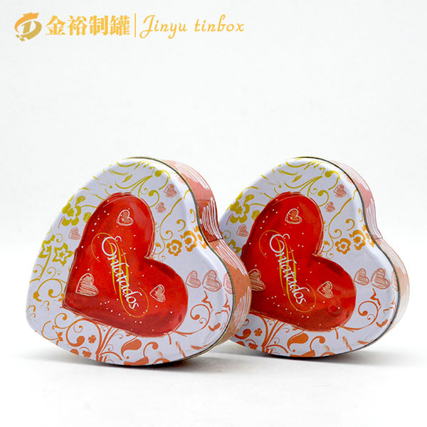 巧克力心形鐵盒 巧克力心形鐵盒