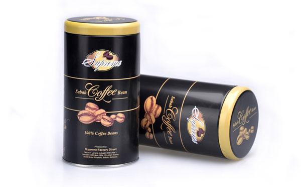 圓形咖啡鐵罐 圓形咖啡鐵罐