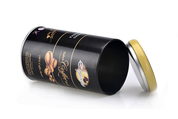 圓形咖啡鐵罐 圓形咖啡鐵罐