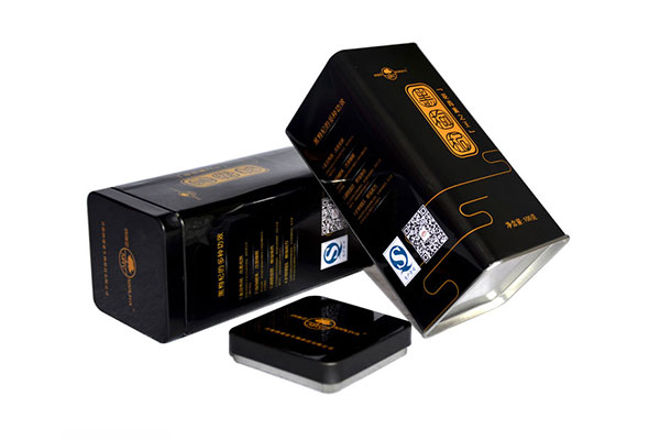 方形黑色黑枸杞鐵盒 方形黑色黑枸杞鐵盒