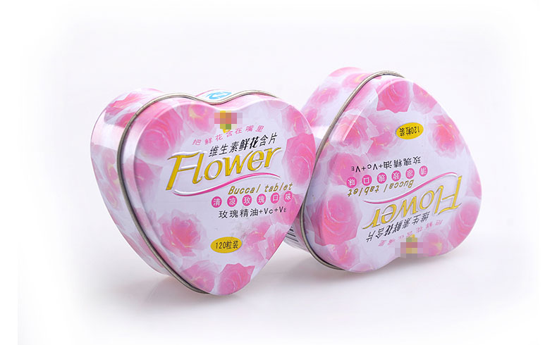 心形糖果鐵盒包裝 心形糖果鐵盒包裝