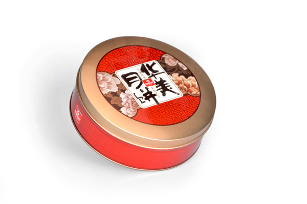 圓形月餅鐵盒 圓形月餅鐵盒