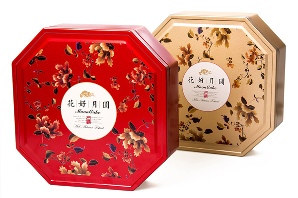 八邊形月餅鐵盒 八邊形月餅鐵盒