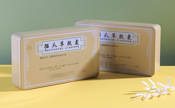 貓爪草膠囊鐵盒 貓爪草膠囊鐵盒