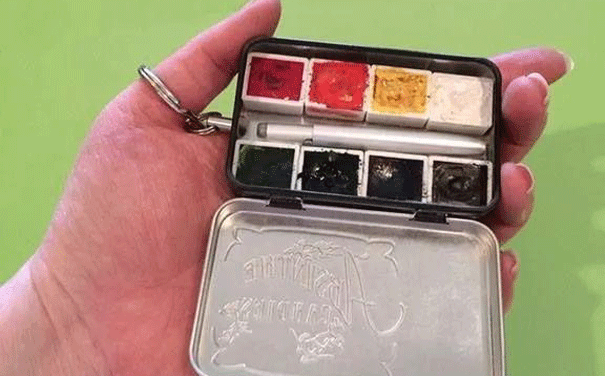 水彩鐵盒 水彩鐵盒