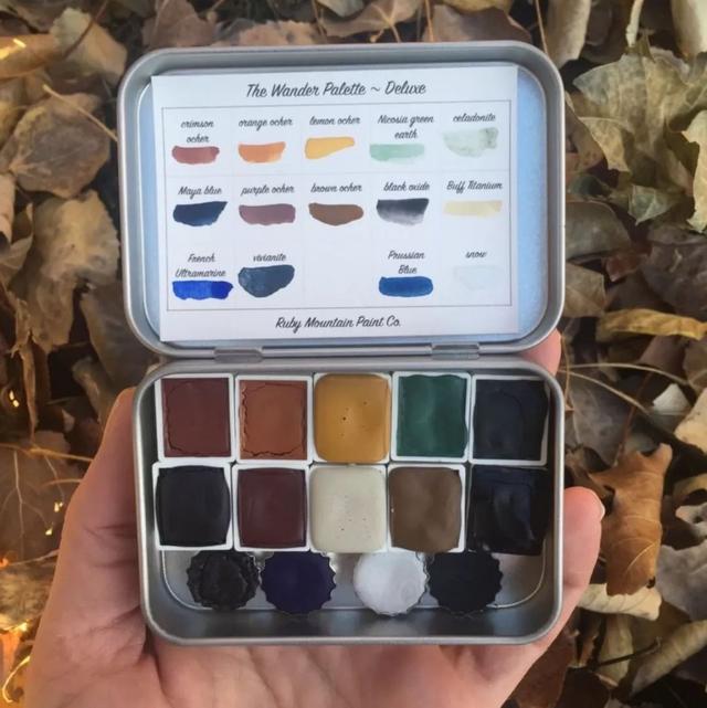 水彩鐵盒 水彩鐵盒