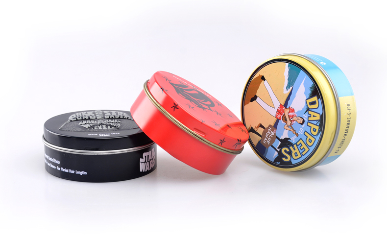 圓形發(fā)蠟鐵盒定制 圓形發(fā)蠟鐵盒定制