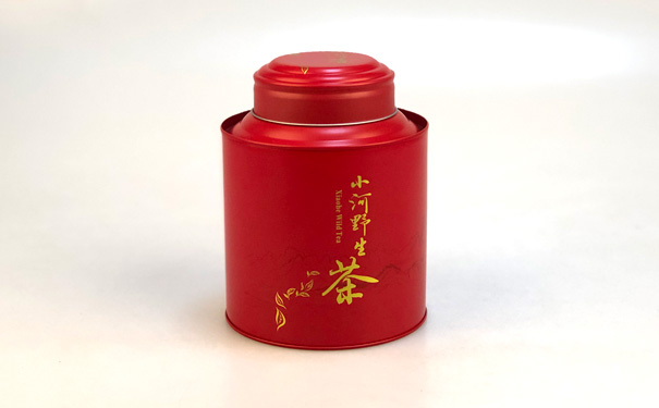 下河村茶葉鐵罐 下河村茶葉鐵罐