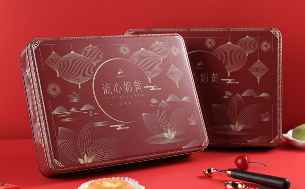 月餅鐵盒  月餅鐵盒