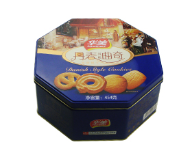 華美曲奇餅干鐵盒