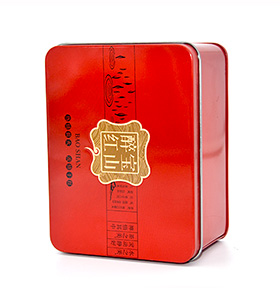 熱銷方形茶葉鐵盒 套裝馬口鐵茶葉罐定制