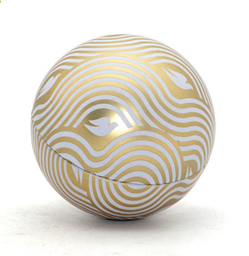 球形圣誕促銷禮品鐵盒定制