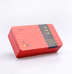 長方形保健品鐵盒包裝定制
