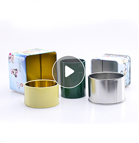 金屬蠟燭罐系列,圓形鐵盒