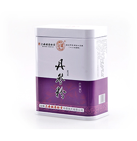 丹參粉中藥材保健品鐵盒包裝