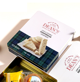 巧克力曲奇餅干鐵盒包裝盒