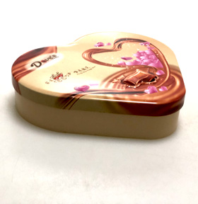 婚禮喜糖盒心形糖果巧克力鐵盒定制